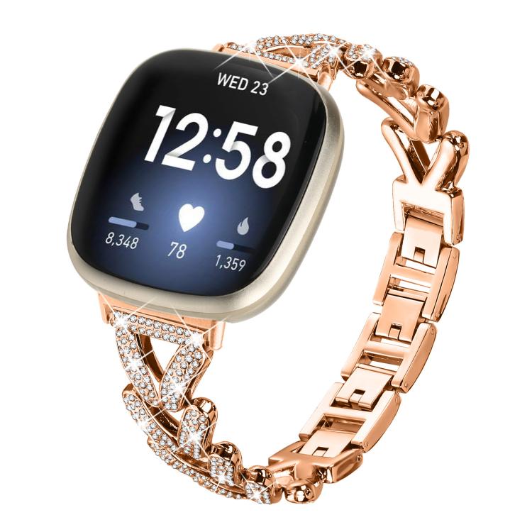 20mm xDfind Small Twist Diamond Metal Watch Band