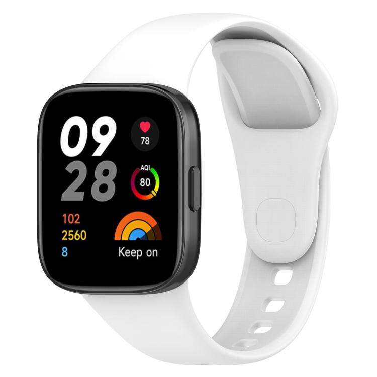 xDfind Solid Color Silicone Watch Band, with Button