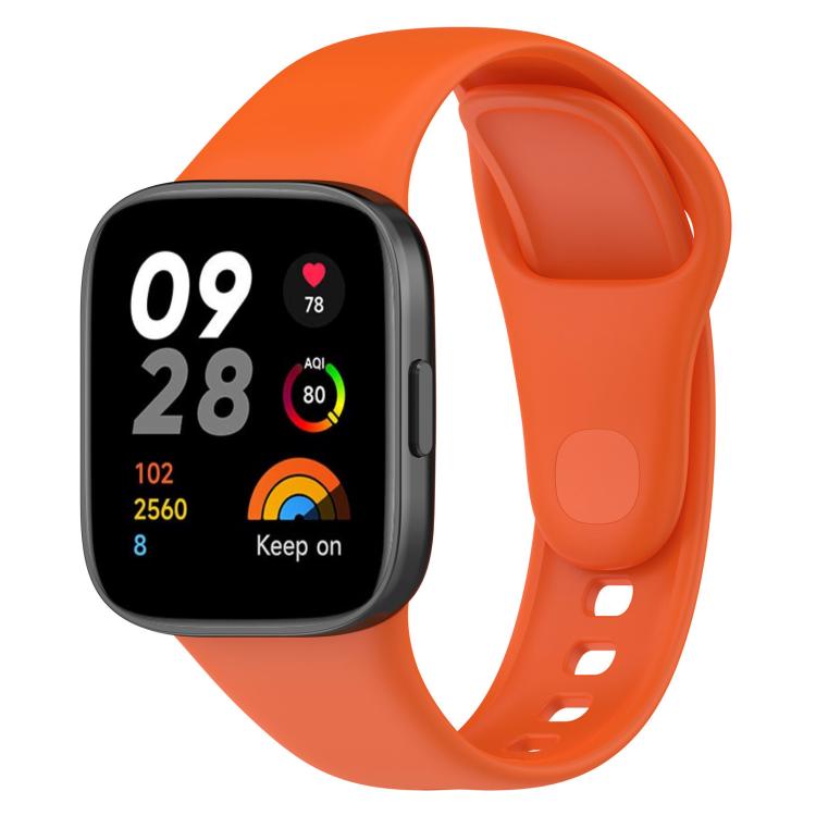xDfind Solid Color Silicone Watch Band, with Button