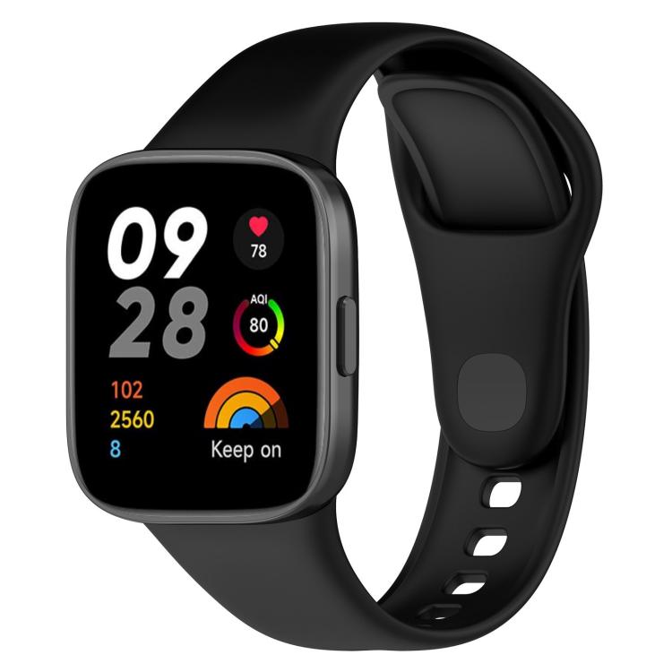 xDfind Solid Color Silicone Watch Band, with Button