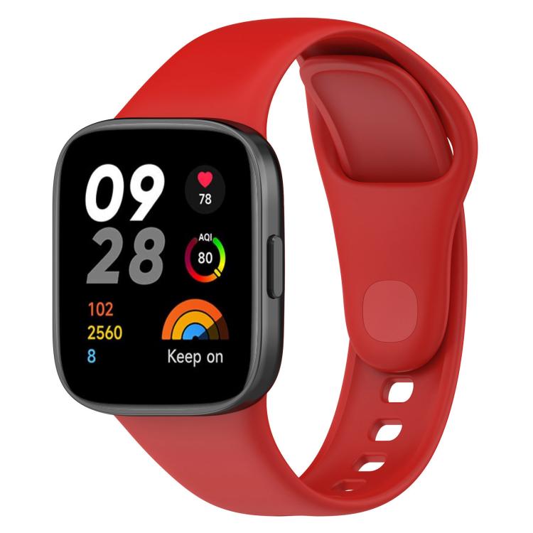 xDfind Solid Color Silicone Watch Band, with Button