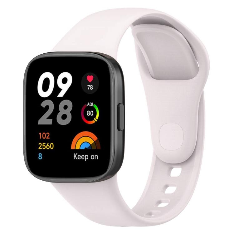 xDfind Solid Color Silicone Watch Band, with Button