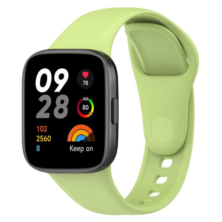 xDfind Solid Color Silicone Watch Band, with Button