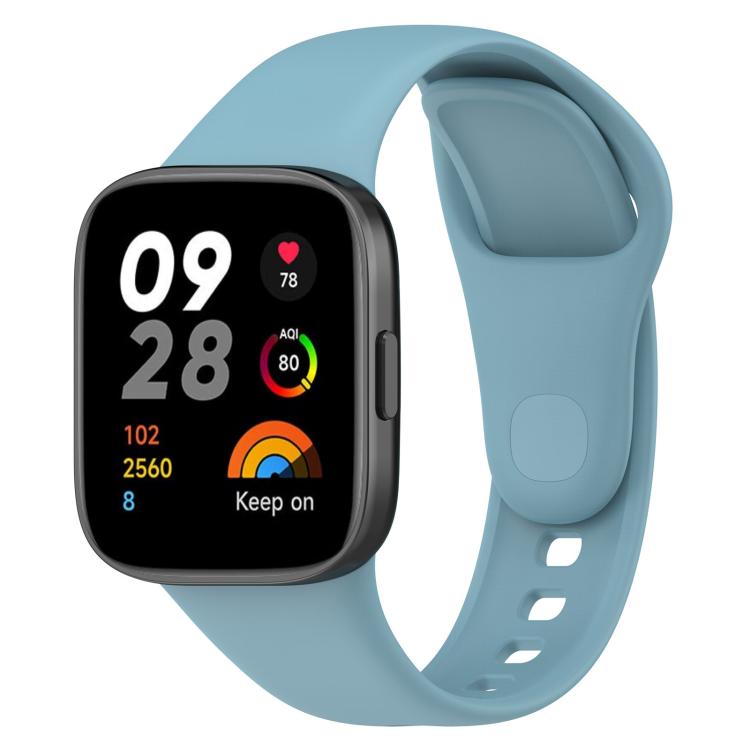 xDfind Solid Color Silicone Watch Band, with Button