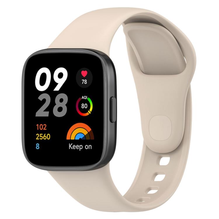 xDfind Solid Color Silicone Watch Band, with Button