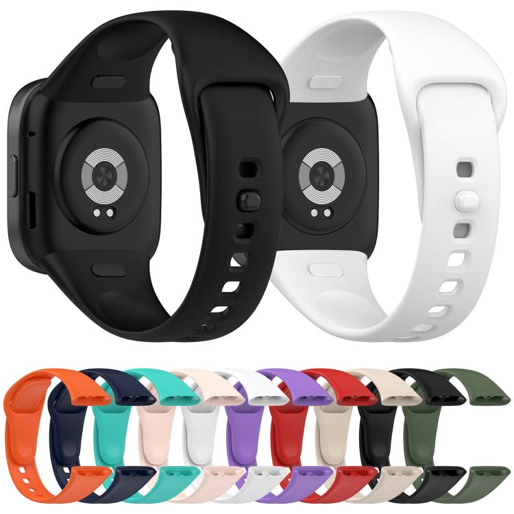 xDfind Solid Color Silicone Watch Band, with Button