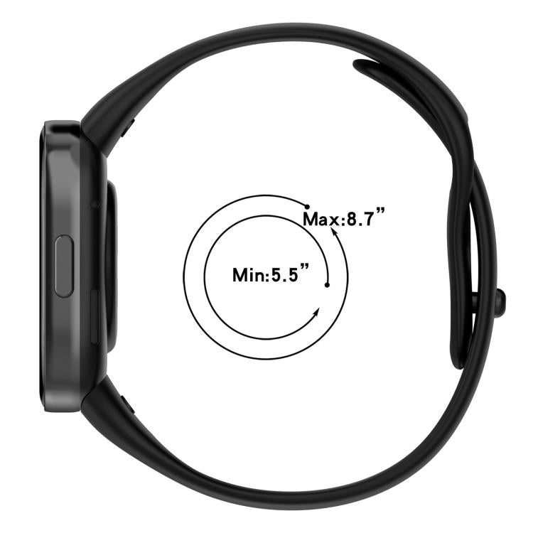 xDfind Solid Color Silicone Watch Band, with Button