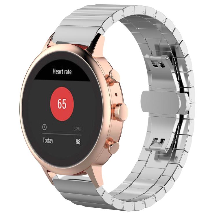 xDfind One-bead Bamboo Solid Stainless Steel Watch Band