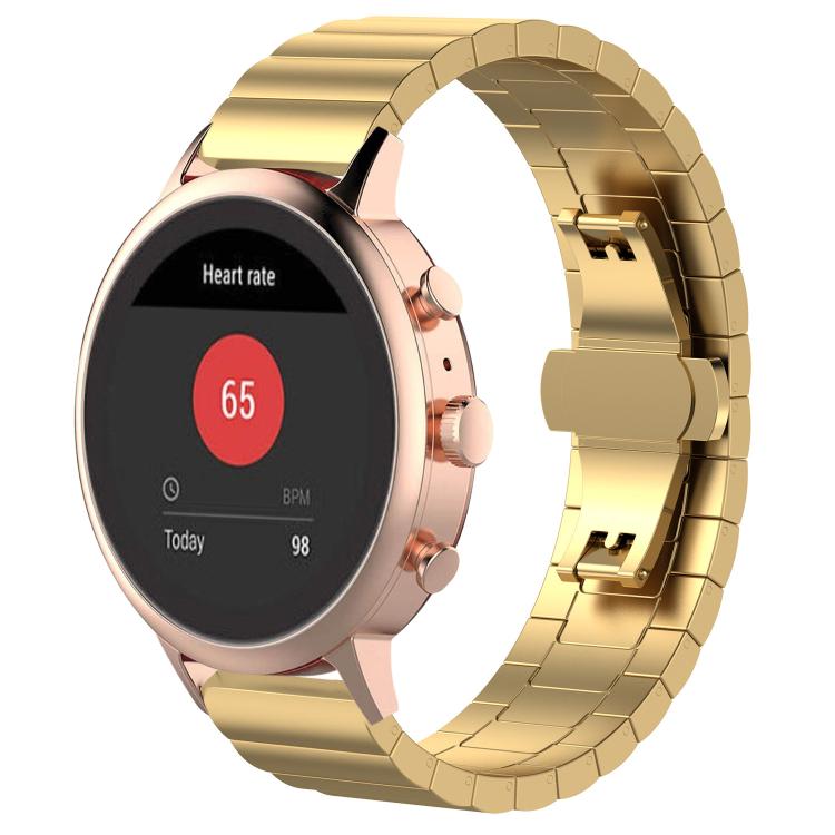 xDfind One-bead Bamboo Solid Stainless Steel Watch Band