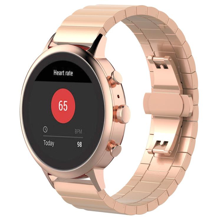 xDfind One-bead Bamboo Solid Stainless Steel Watch Band