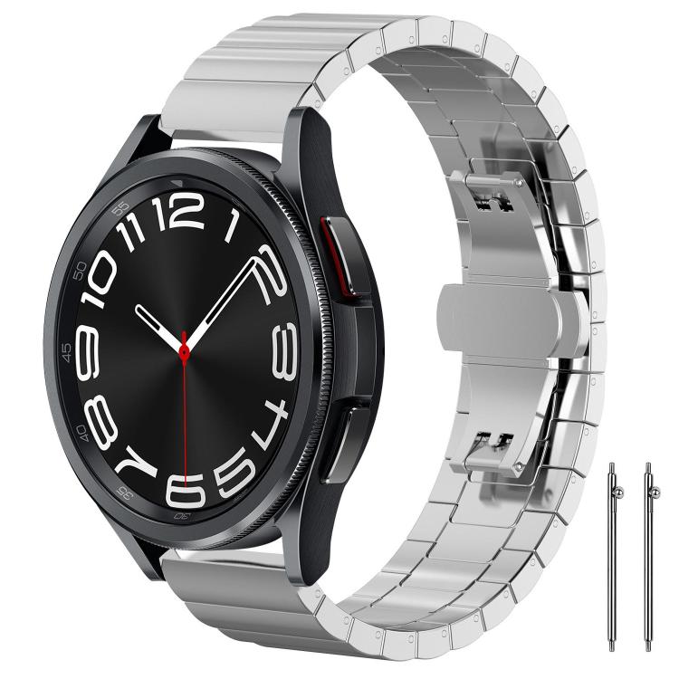 xDfind One-bead Bamboo Solid Stainless Steel Watch Band