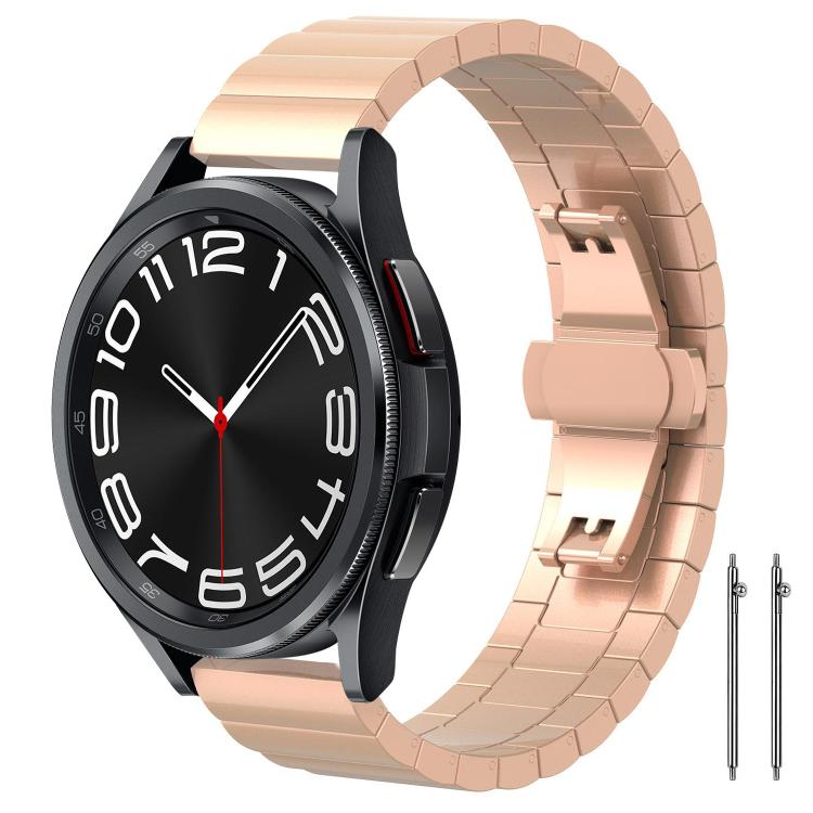 xDfind One-bead Bamboo Solid Stainless Steel Watch Band