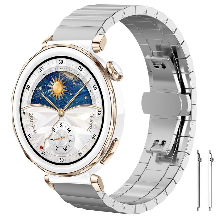 xDfind One-bead Bamboo Solid Stainless Steel Watch Band