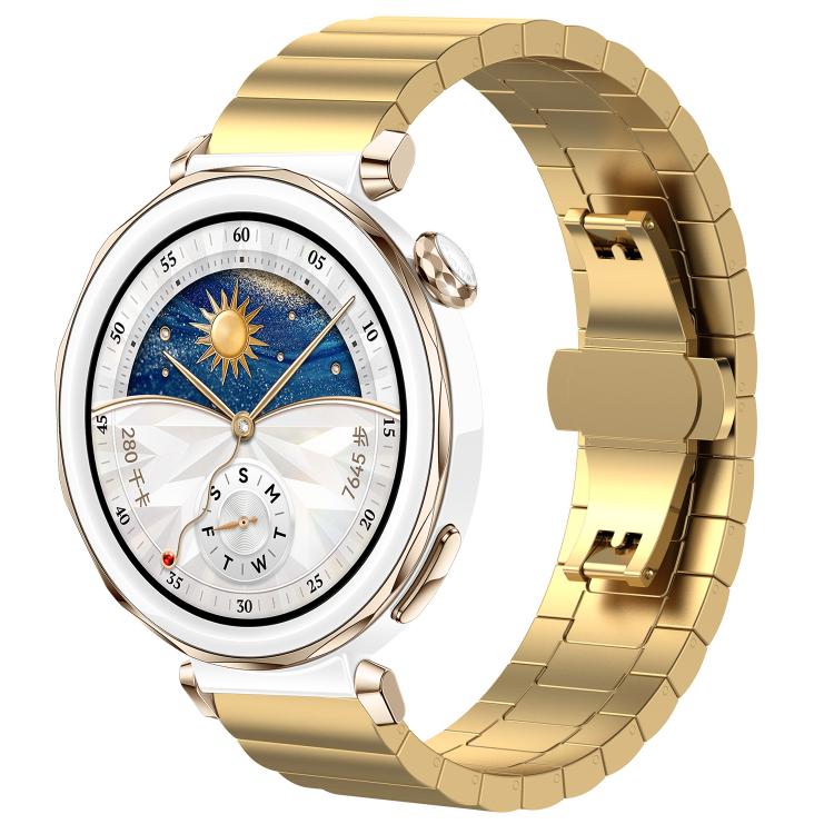 xDfind One-bead Bamboo Solid Stainless Steel Watch Band