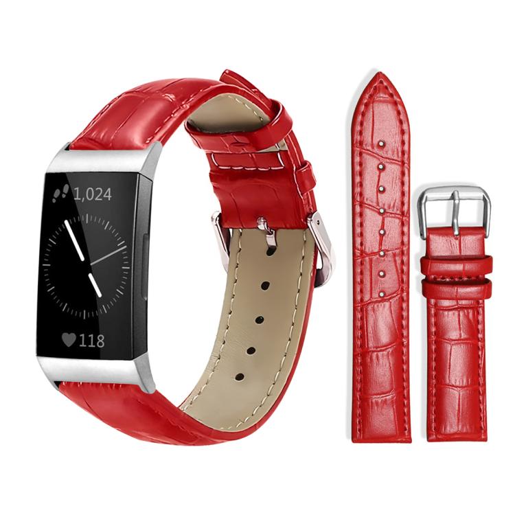 xDfind Bamboo Texture Pin Buckle Leather Watch Band