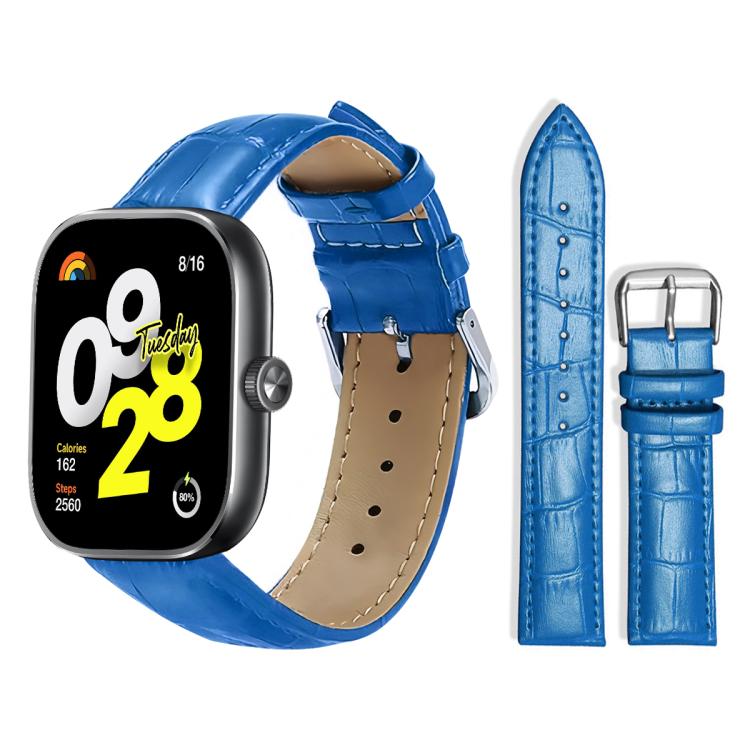 xDfind Bamboo Texture Pin Buckle Leather Watch Band, For Xiaomi Smart Band 9 Pro/Redmi Watch 5 20mm