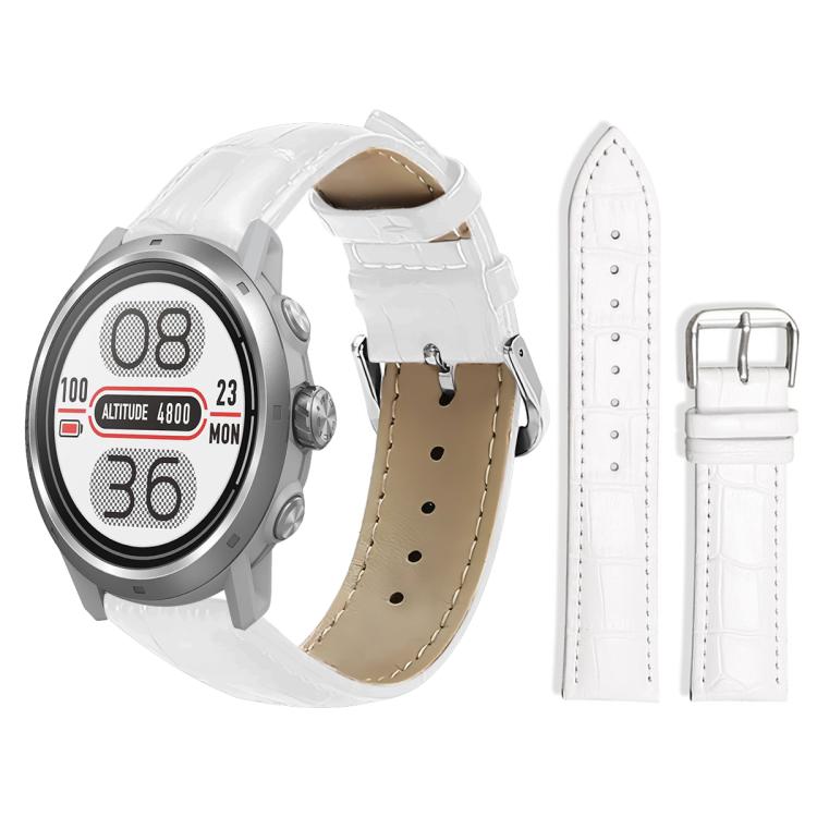 xDfind Bamboo Texture Pin Buckle Leather Watch Band