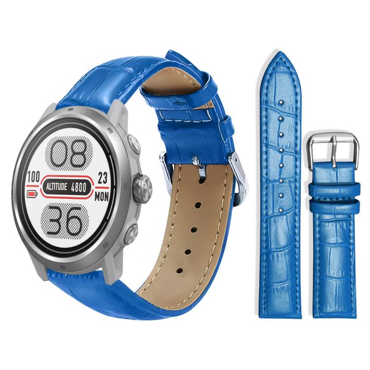 xDfind Bamboo Texture Pin Buckle Leather Watch Band