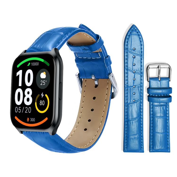 xDfind Bamboo Texture Pin Buckle Leather Watch Band