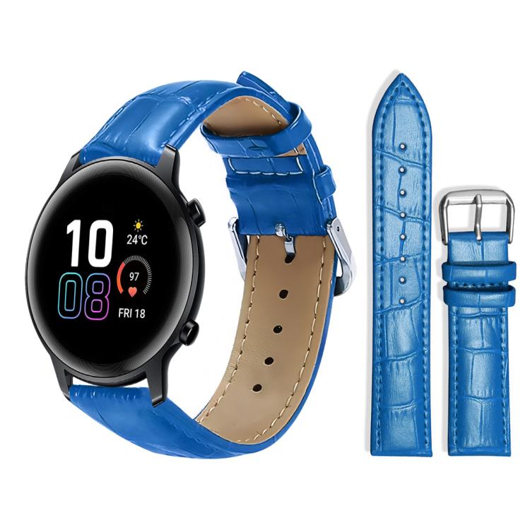 xDfind Bamboo Texture Pin Buckle Leather Watch Band