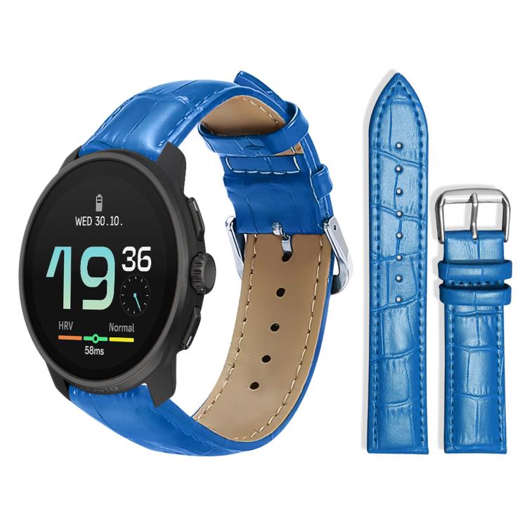 xDfind Bamboo Texture Pin Buckle Leather Watch Band
