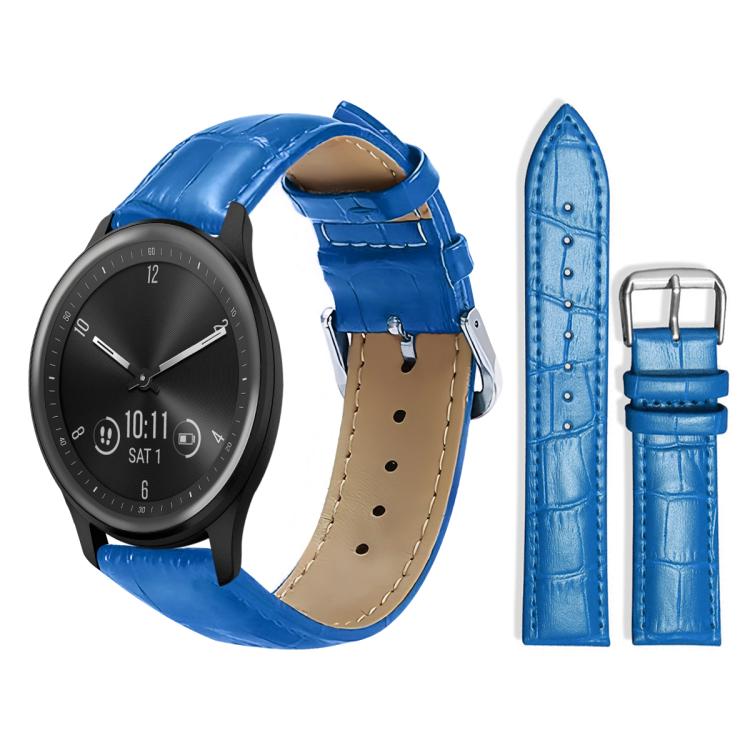 xDfind Bamboo Texture Pin Buckle Leather Watch Band