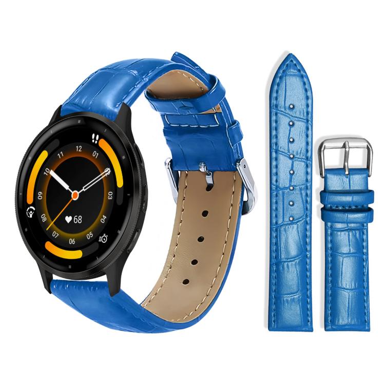 xDfind Bamboo Texture Pin Buckle Leather Watch Band