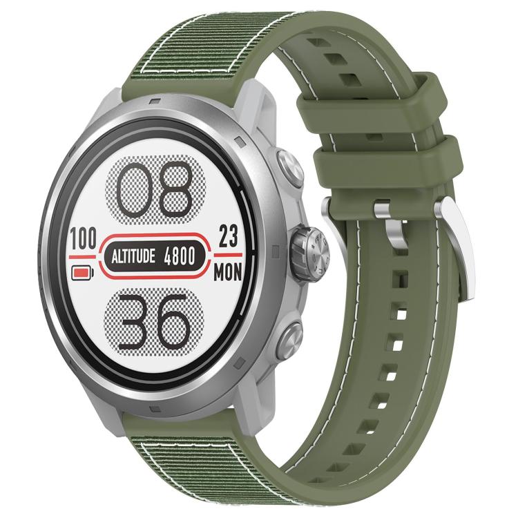 xDfind Hybrid Nylon Braid Silicone Watch Band