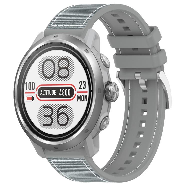xDfind Hybrid Nylon Braid Silicone Watch Band