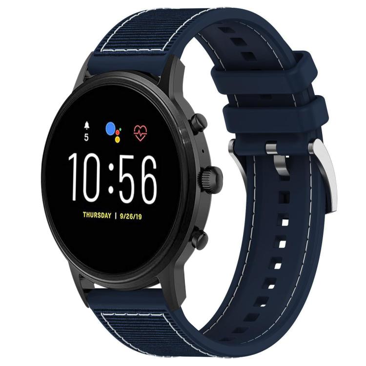 xDfind Hybrid Nylon Braid Silicone Watch Band