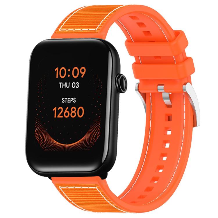 xDfind Hybrid Nylon Braid Silicone Watch Band, 20mm For Ticwatch GTH / E3 / E / 2