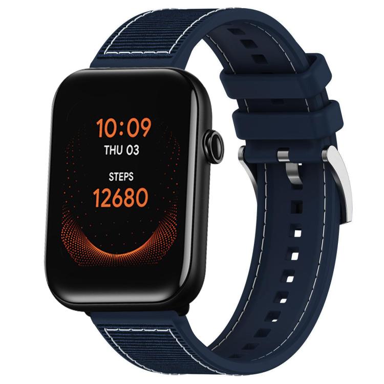 xDfind Hybrid Nylon Braid Silicone Watch Band
