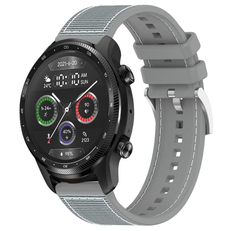 xDfind Hybrid Nylon Braid Silicone Watch Band