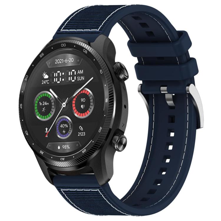 xDfind Hybrid Nylon Braid Silicone Watch Band