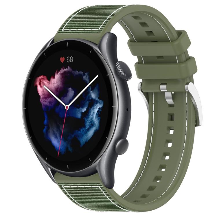 xDfind Hybrid Nylon Braid Silicone Watch Band
