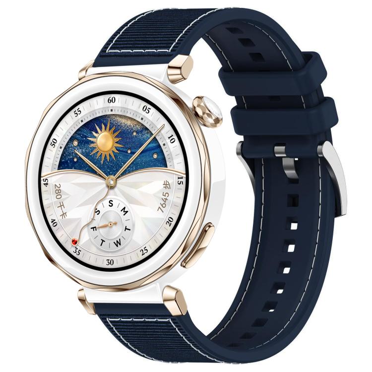 xDfind Hybrid Nylon Braid Silicone Watch Band