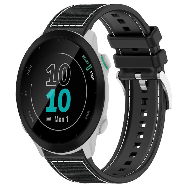 xDfind Hybrid Nylon Braid Silicone Watch Band