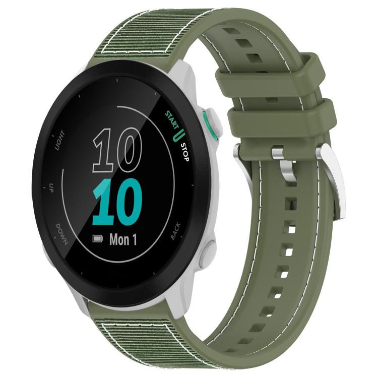 xDfind Hybrid Nylon Braid Silicone Watch Band