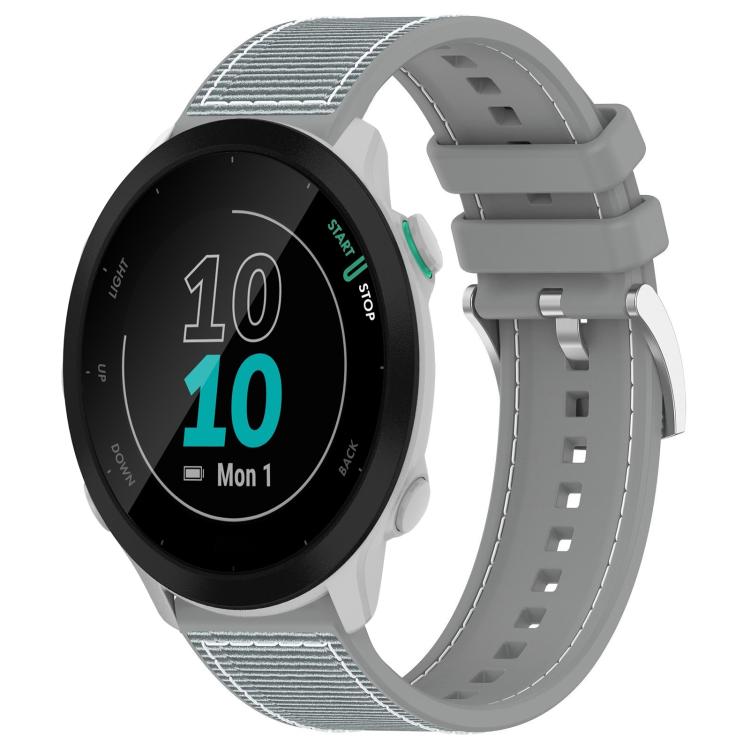 xDfind Hybrid Nylon Braid Silicone Watch Band