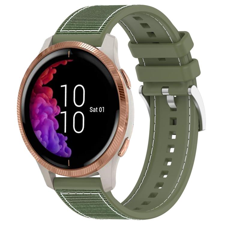 xDfind Hybrid Nylon Braid Silicone Watch Band