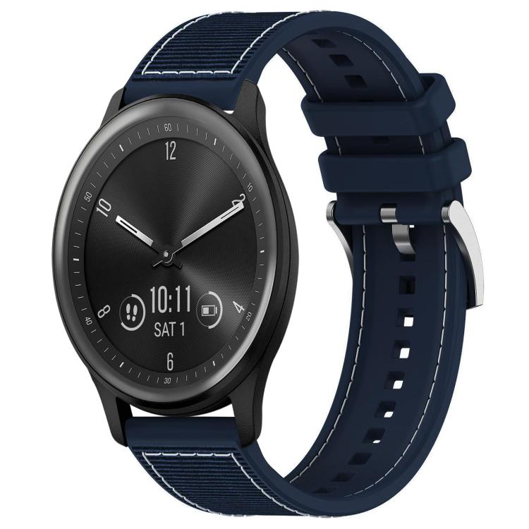xDfind Hybrid Nylon Braid Silicone Watch Band