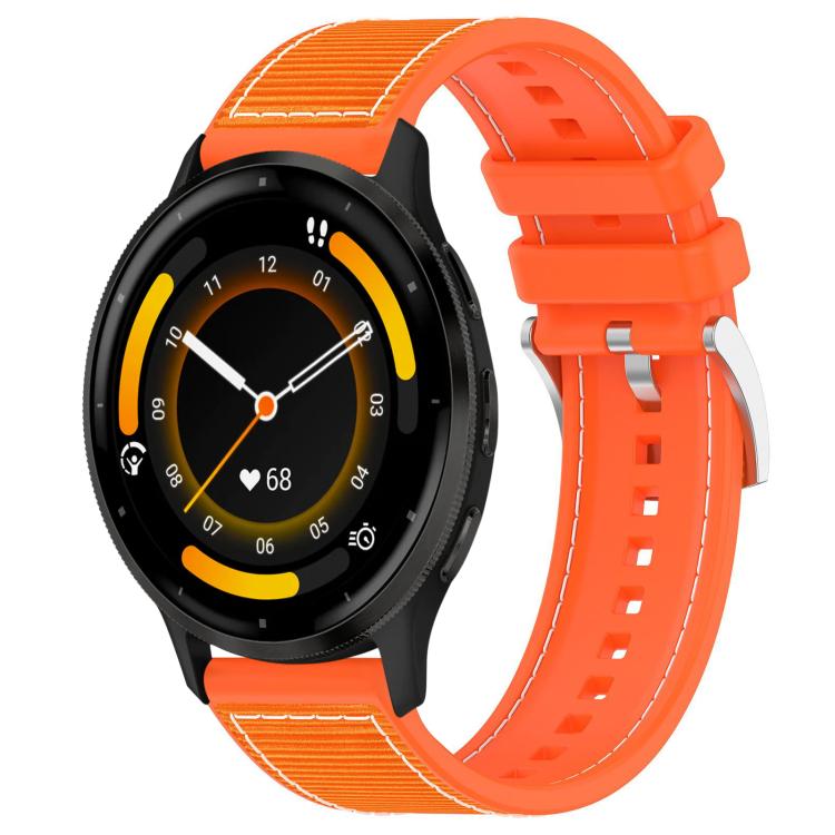 xDfind Hybrid Nylon Braid Silicone Watch Band, 22mm For Garmin Venu 3 / Vivoactive 4