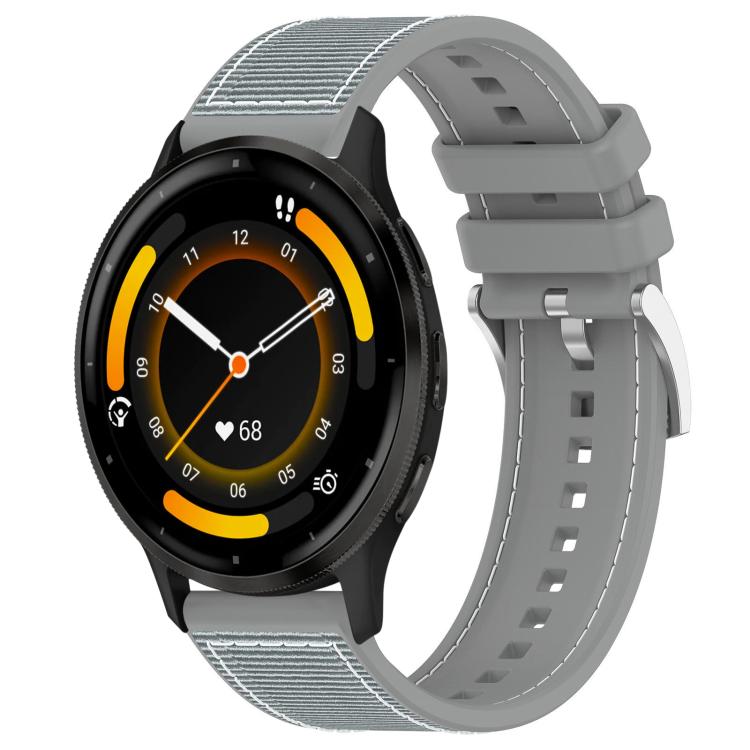 xDfind Hybrid Nylon Braid Silicone Watch Band