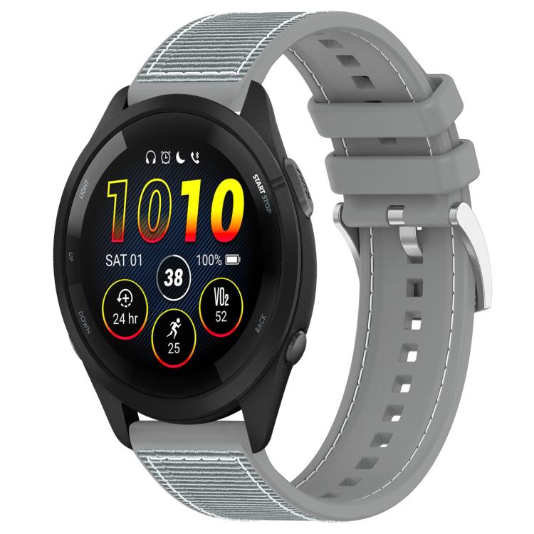 xDfind Hybrid Nylon Braid Silicone Watch Band