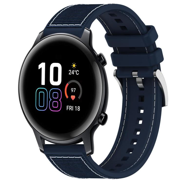 xDfind Hybrid Nylon Braid Silicone Watch Band