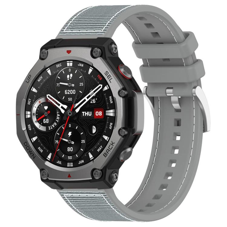 xDfind Hybrid Nylon Braid Silicone Watch Band