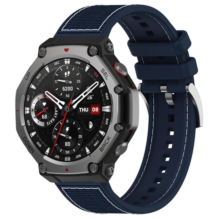 xDfind Hybrid Nylon Braid Silicone Watch Band