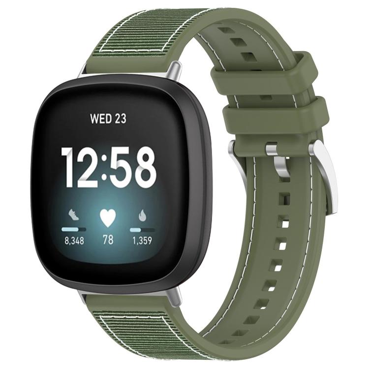 xDfind Hybrid Nylon Braid Silicone Watch Band