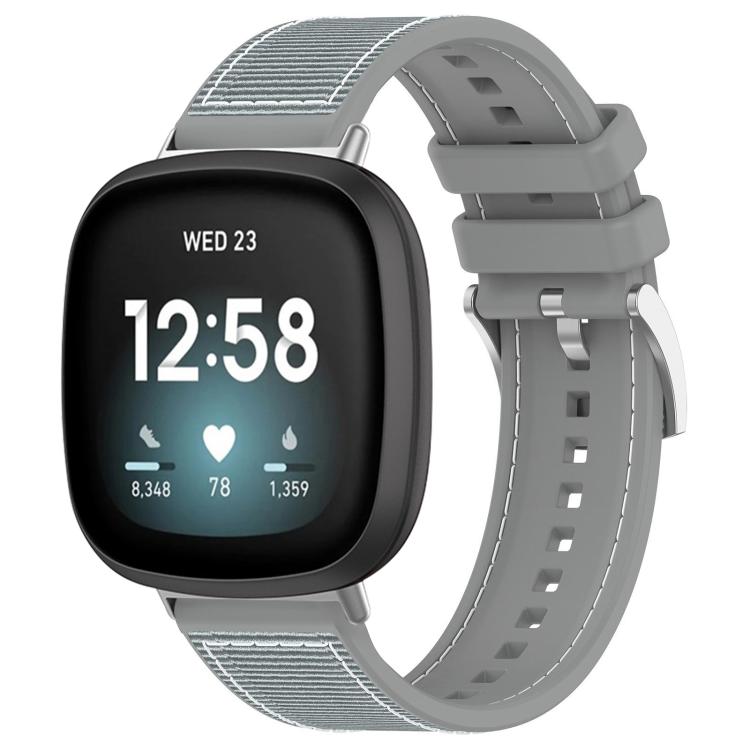 xDfind Hybrid Nylon Braid Silicone Watch Band