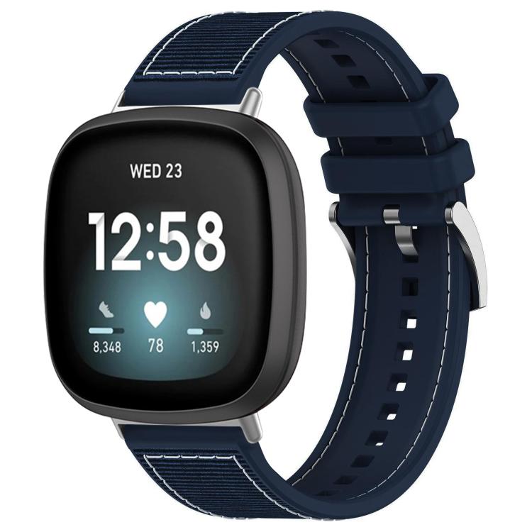xDfind Hybrid Nylon Braid Silicone Watch Band
